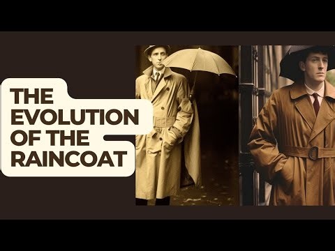 From Rubber to Gore-Tex: The Evolution of the Raincoat - A Fashion History Deep Dive