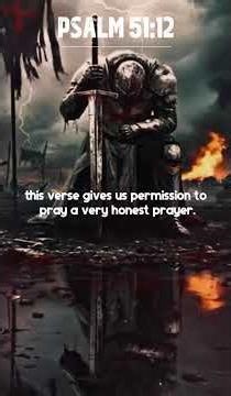 Verse of the day. Psalm 51:12