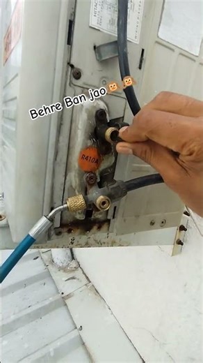 Split AC Pump Down👍 #airconditioning