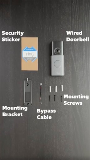 Unboxing the Ring Wired Doorbell