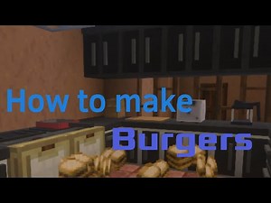 How to make Burgers [in minecraft]