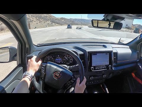 2023 Nissan Frontier Pro-4X - POV Test Drive (Binaural Audio)