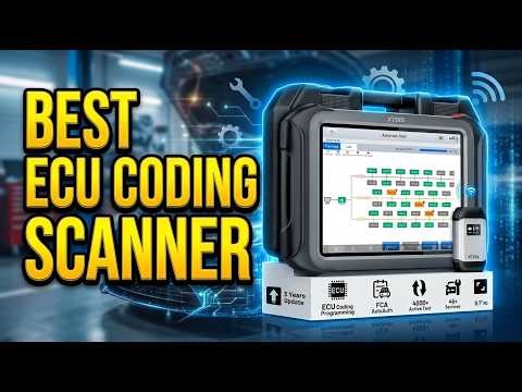 Best ECU Coding Diagnostic Scanner 2026: Top 12 Tools for Professional-Level Diagnostics