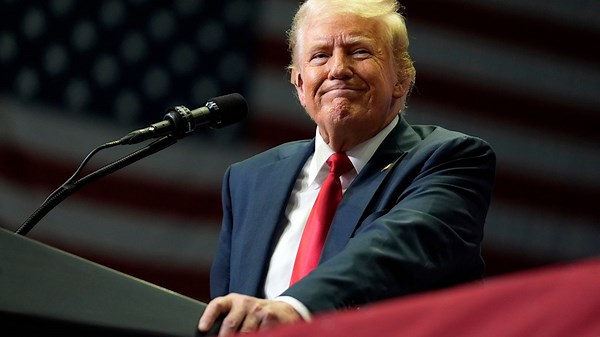 Thousands descend on Michigan town for first Trump rally since his failed assassination attempt