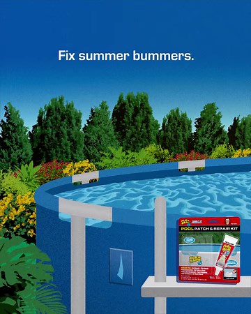 5.7K views · 27 reactions | Leaks always lose to the Pool Patch and Repair Kit. | Flex Seal | Facebook