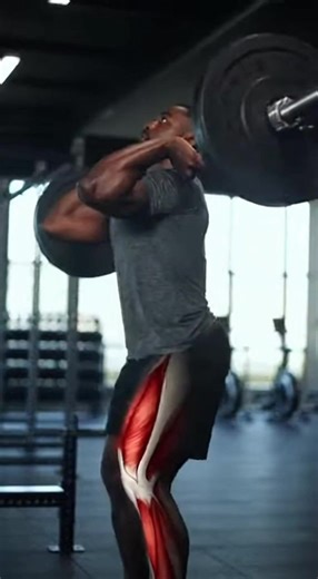 🔴 Advanced level – Strength and power combination. Barbell thrusters train explosive movement and full-body coordination. #AdvancedWorkout #Thruster #PowerTraining #MuscleActivation | Bodybuilding Motivation&Inspirational