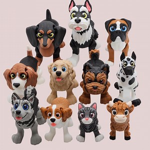 3D Printed Articulated Animal Fidget Toy: Stress Relief Sensory Toy - Etsy