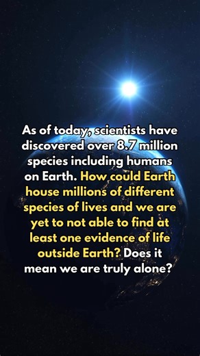 149K views · 1.3K reactions | How could Earth house millions of different species of lives and we are yet to not able to find at least one evidence of life outside Earth? | Future Worlds | Facebook