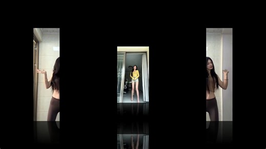 Beach Crowd Joins Dance Party