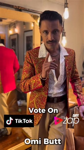 Omi Butt on Instagram: "Every single vote counts and matters for me! 🙏🏼 #VoteOmiButt ARYZapApp steps to Vote: 1. Go to the ARYZap App — no login required to vote. 2. On the home screen, tap Vote Now. 3. Scroll to Omi Butt and select him. 4. Submit your name, phone, and country to cast your vote. Tiktok Steps for Voting: 1. Search @arydigital 2. Click on the link mentioned in bio of this account. 3. Tap on OMI BUTT to vote. 📍Tamasha S4, Daily at 10:00 PM – Only on #ARYDigital #OmiButt #prayers