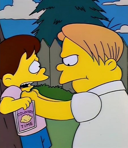This Is Country Time Lemonade, Nothing Close To A Lemon In It (from "Lemon of Troy") #simpsons
