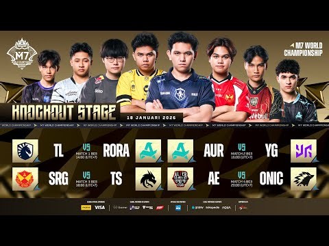 🔴 LIVE | KNOCKOUT STAGE HARI 1 | M7 World Championship | (ID)