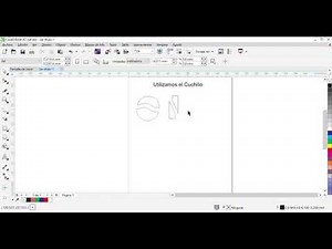 15 Curso de CorelDraw Herramienta Cuchillo