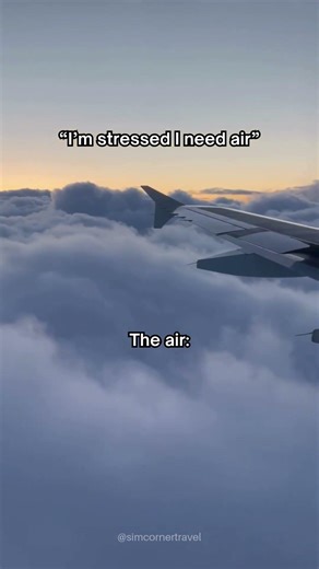 I’m stressed, I need air