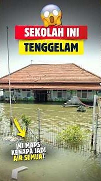 Why Is This School Full of Water? #history #googlemaps #truestory