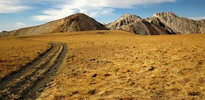 Railroad Ridge is the highest road in Idaho