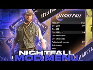 [Greated] Nightfall Mod Menu: RDR Online! | Best Mod For RDR | Many Functions | FREE + Undetected