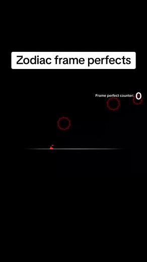 Zodiac Frame Perfects in Geometry Dash