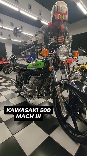 9.5K views · 6.2K reactions | KAWASAKI H1 500 MACH III TRIPLE!  | Kaplan Cycles | Facebook