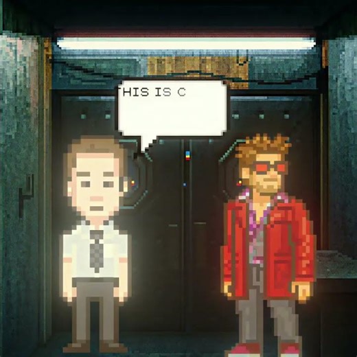 Fight Club Video Game Edit #edit #shortsviral #fightclub #fightclubedit #fightclubmovie #shorts