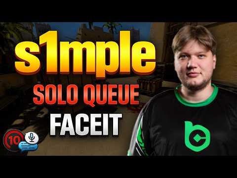 s1mple Intense Match Against Strong FACEIT Players Highlights! S1MPLE CS2
