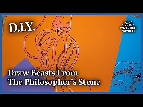 How to Draw Beasts from The Philosopher’s Stone | Make It Magic
