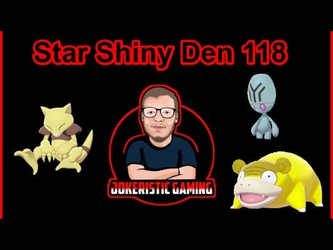 Star Shiny Den 118 Pokemon Shield Den Auto Hosting With Jokeristic