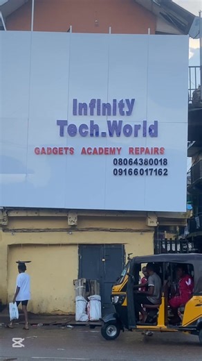 We’ve just unveiled our brand new Infinity Tech-World signpost — designed to make it easier for all our customers to locate us with ease. At Infinity Tech-World, we’re always improving — from our services to how you find us! Step in today for all your gadgets, repairs, and tech training needs. 💡 Your Tech Future is Secure with Infinity Tech-World. #InfinityTechWorld #Awka #TechInnovation #GadgetStore #TechTraining #ComputerRepairs #AnambraBusiness #TechMadeEasy | Lateef Aminu