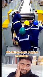 Factory work demands focus, discipline, and safety. Machines don’t forgive mistakes—always follow safety rules. Your life is more valuable than any production target.#FactoryAccident #WorkplaceSafety #IndustrialSafety #SafetyFirst #FactoryLife #LifeBeforeWork #AccidentAwareness #SafeWorking | MD Rasel Miah