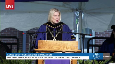 NBC reporter and former Atlanta anchor speaks at Agnes Scott commencement 2025