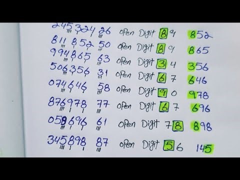3up Master 3up Formula Singal Open Digit Pass For 1-12-2025, Thai Lottery 3up Singal Digit 1-12-2025