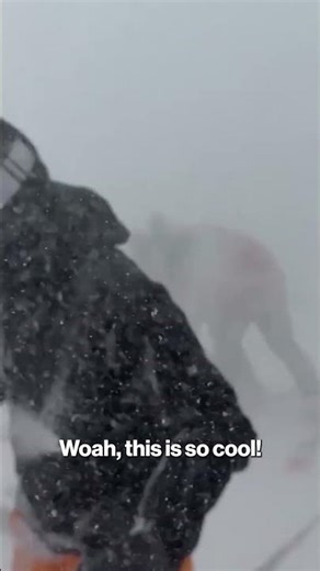 Avalanche engulfs terrified skiers at Italian resort #shorts