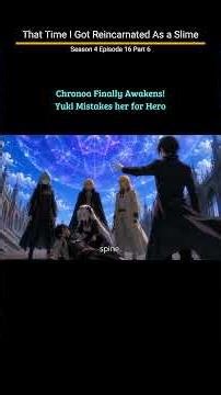 Chronoa awakens, Chloe disappears, Hinata Dead I Got Reincarnated as a Slime S4 Ep16 @anime1point