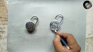 How To Draw a Lock | 3D Art | Realistic Drawing for Beginners