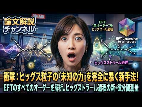 【論文解説】ﾋｯｸﾞｽ粒子の全てを解明！【EFTで新常識】