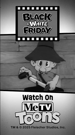 Black and White Fridays Betty Boop "Musical Mountaineers"