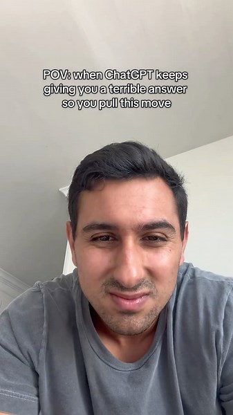 POV: when chatgbt doesn’t give you what you want #shorts
