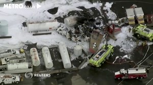 Vintage bomber crash lands in Connecticut, killing seven