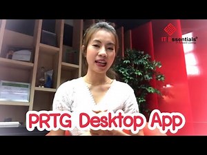 PRTG : วิธีการตั้งค่าการแจ้งเตือนบน Desktop โดยใช้ PRTG Desktop App by IT Essentials (Thailand)