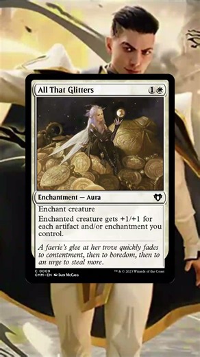 🪙 Killian, Decisive Mentor shines bright with All That Glitters MTG EDH #mtg #magicthegathering
