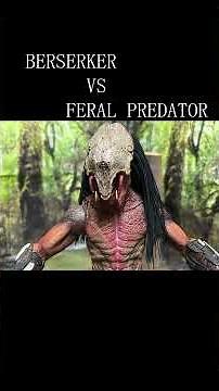 【NECA】 BERSERKER PREDATOR VS FERAL PREDATOR 【STOP MOTION】