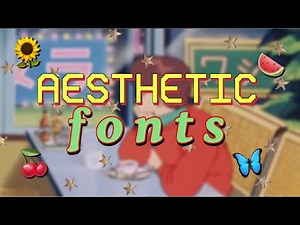 AESTHETIC FONTS THAT YOU NEED IN YOUR LIFE⚡️pt. 2