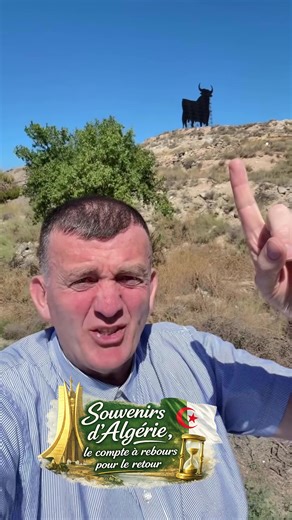 Souvenir de route vers le bled 🇩🇿 — Le premier taureau qu’on n’oublie jamais Vidéo souvenir (republication). Sur l’Autopista del Sol en Espagne, j’ai aperçu le premier taureau… Ce signe que toute la diaspora connaît — celui qui te dit que tu es sur la bonne route vers le bled. Le cœur voyage avant même d’arriver. ❤️⏳ #Souvenir #Repost #RouteDuBled #Diaspora #Algérie