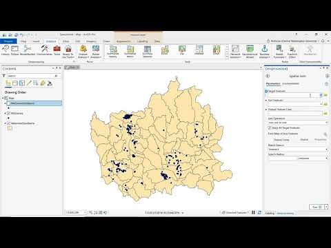 Performing a spatial join in ArcGIS Pro