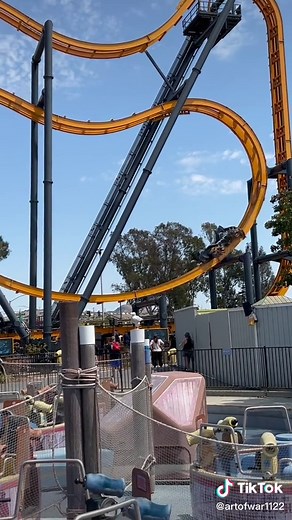 Six flags discovery kingdom Batman ride