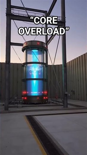 Reactor Core Overload Test – Hard Cut Containment Breach Impact