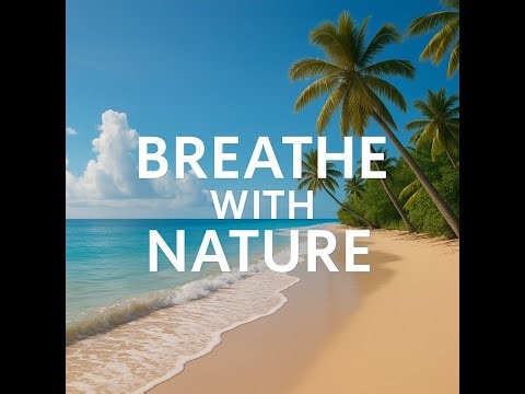 ⭐ Hawaii Beach Waves for Sleep, Focus & Relaxation – 1 Hour Nature Sounds | Breathe With Nature