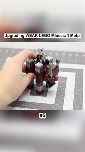 Upgrading Weak LEGO Minecraft Mobs for Better Gameplay