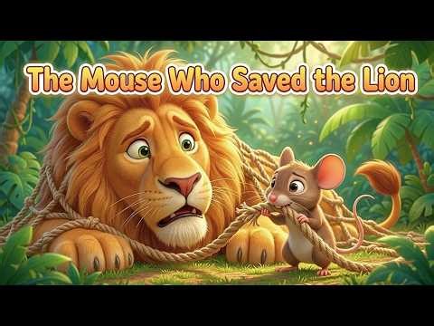 The Mouse Who Saved the Lion 🐭🦁