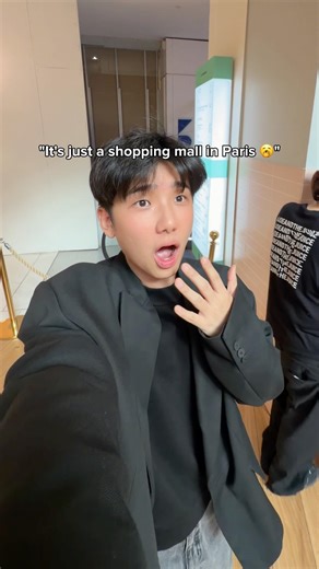“It’s just a shopping mall in Paris”